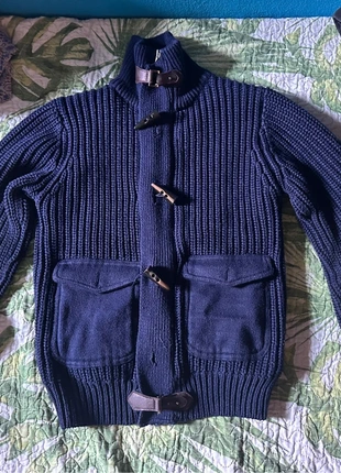 Cardigan blu navy